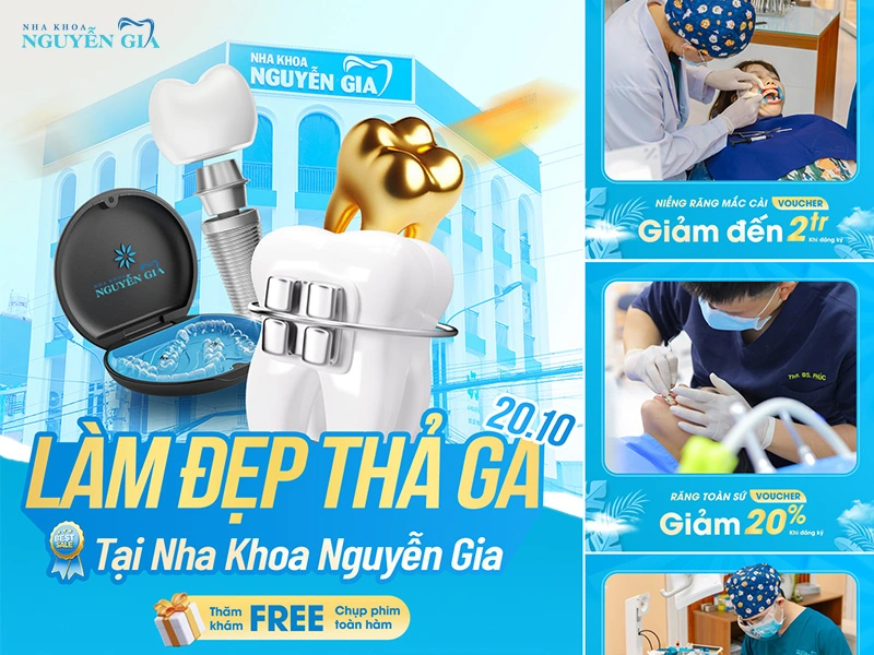 Nha Khoa Nguyễn Gia Ưu Đãi 20/10