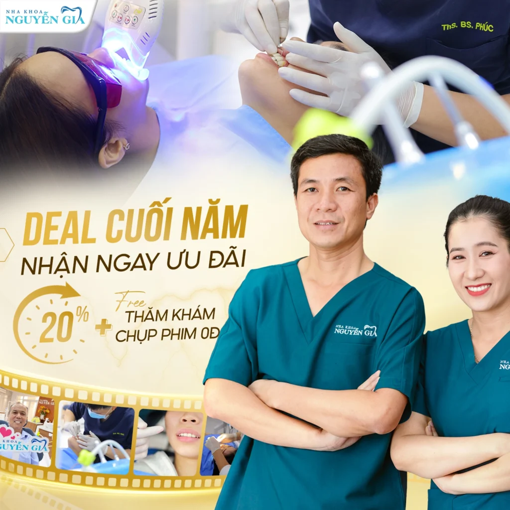 uu dai giam gia cuoi nam tai nha khoa nguyen gia long xuyen